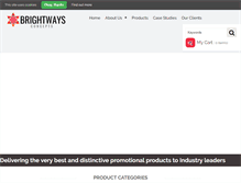Tablet Screenshot of brightways.com